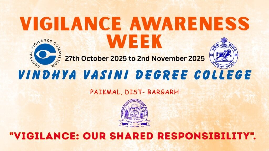 Launch of Vigilance Awareness Week 2025.