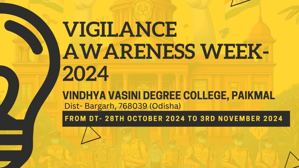 Vigilance Awareness Week 2024